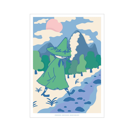 Snufkin Poster, 50x70 cm