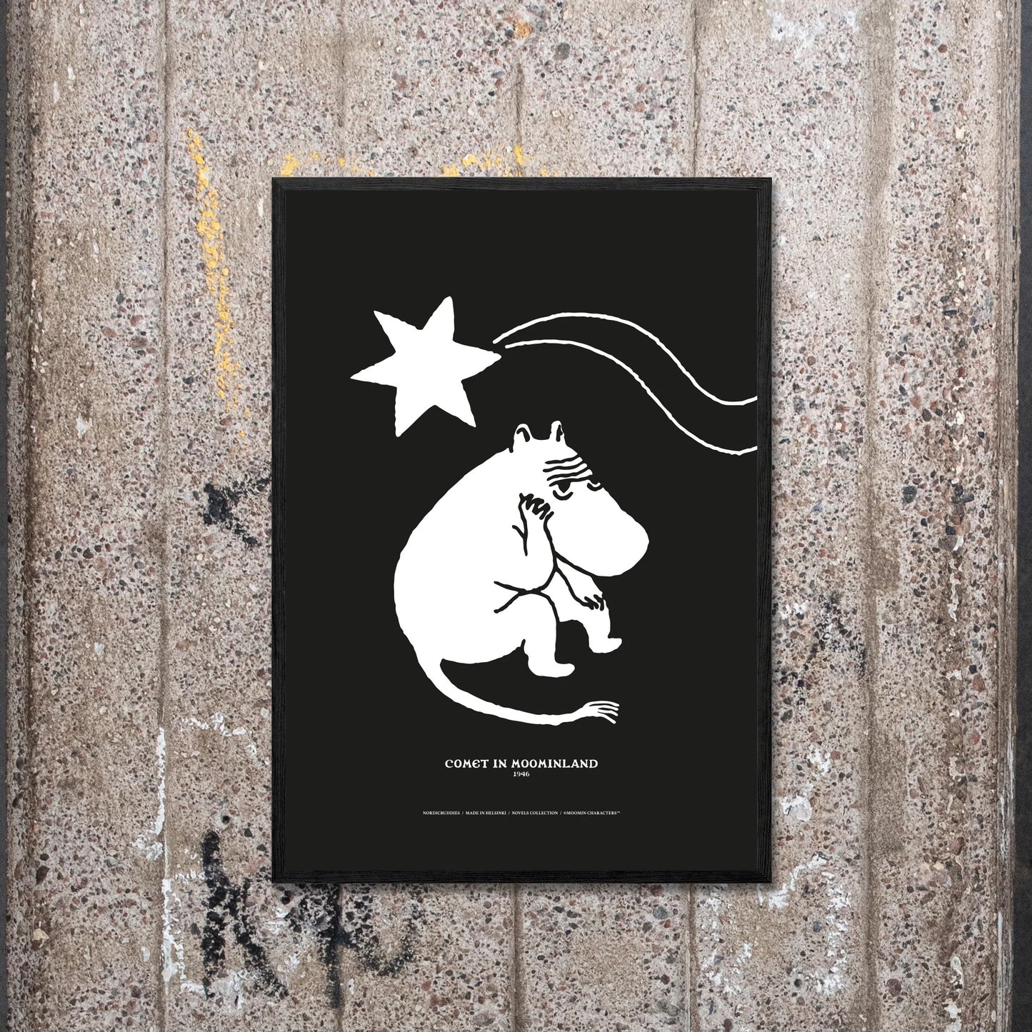 Moomintroll Novels Poster, 50x70 cm