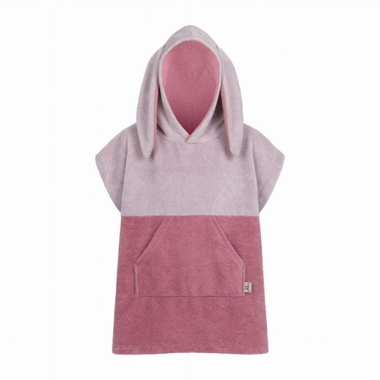 Surfbunny Kids Bath Poncho - Pink