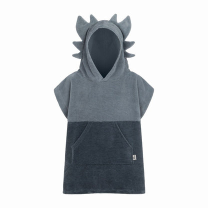 Surfdragon Kids Bath Poncho - Grey